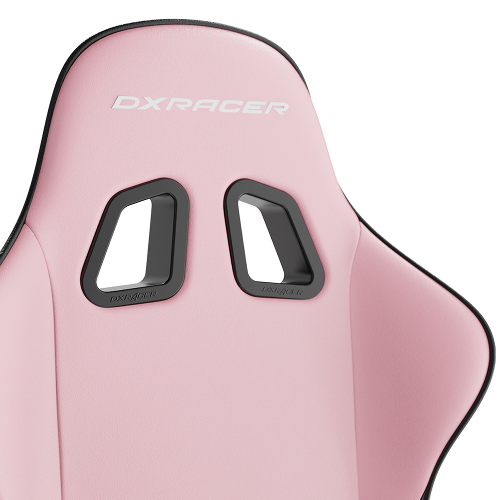 Dxracer 方程式 電競賽車椅 (皮面黑粉) pink小型座椅
