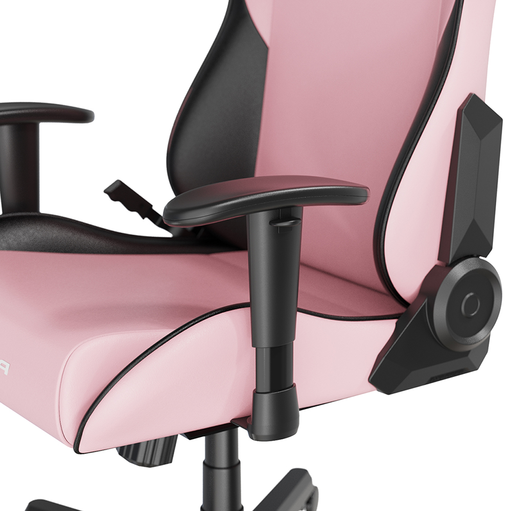 Dxracer 方程式 電競賽車椅 (皮面黑粉) pink小型座椅